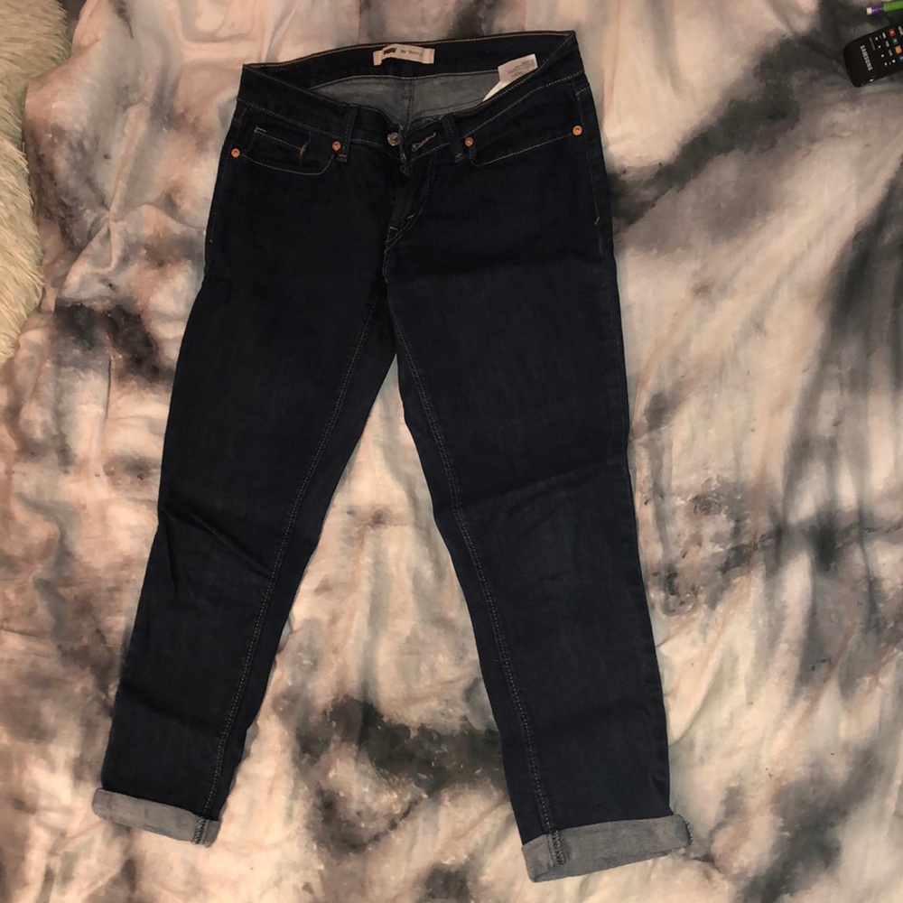 Cropped jeans